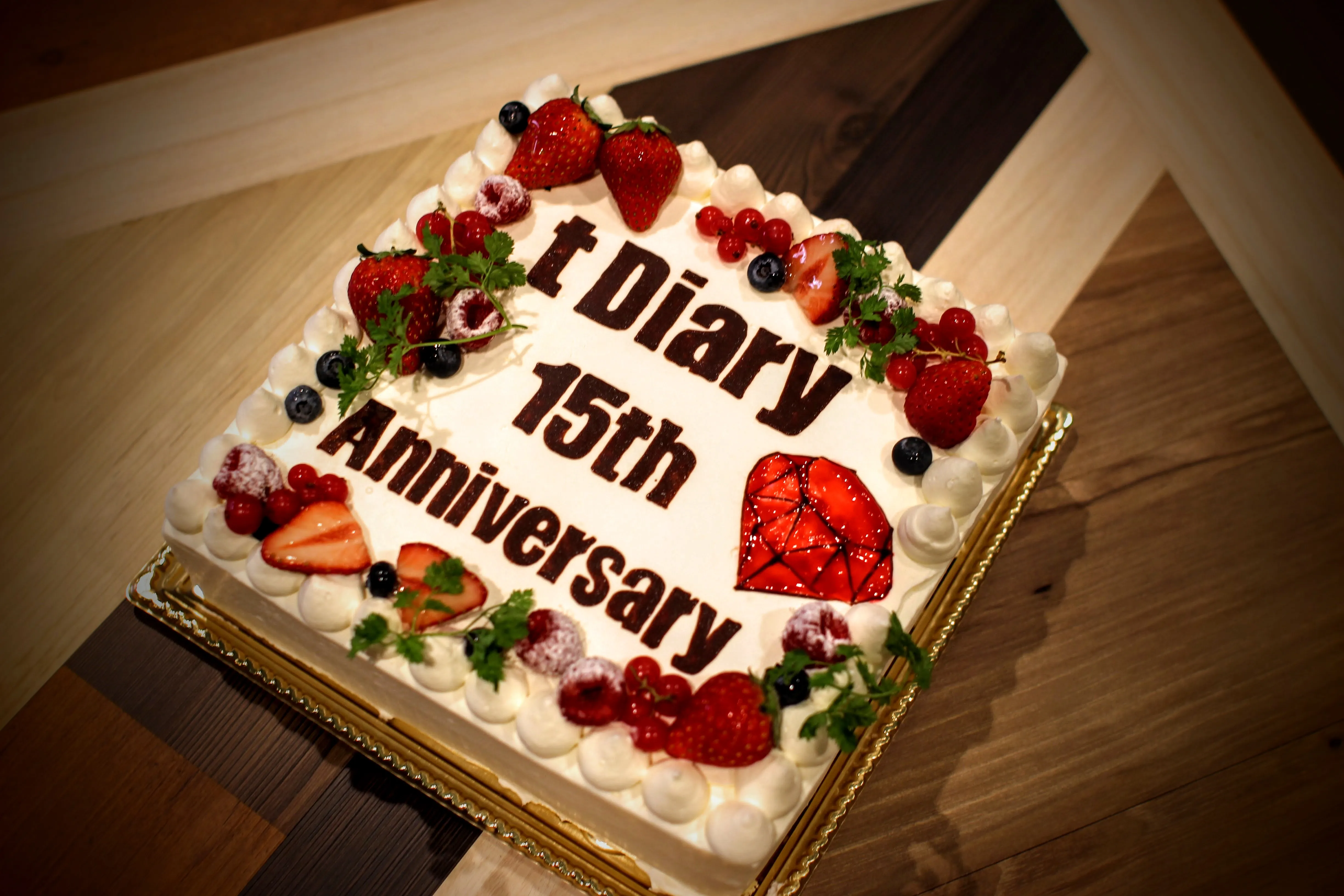 tDiary 15周年パーティー