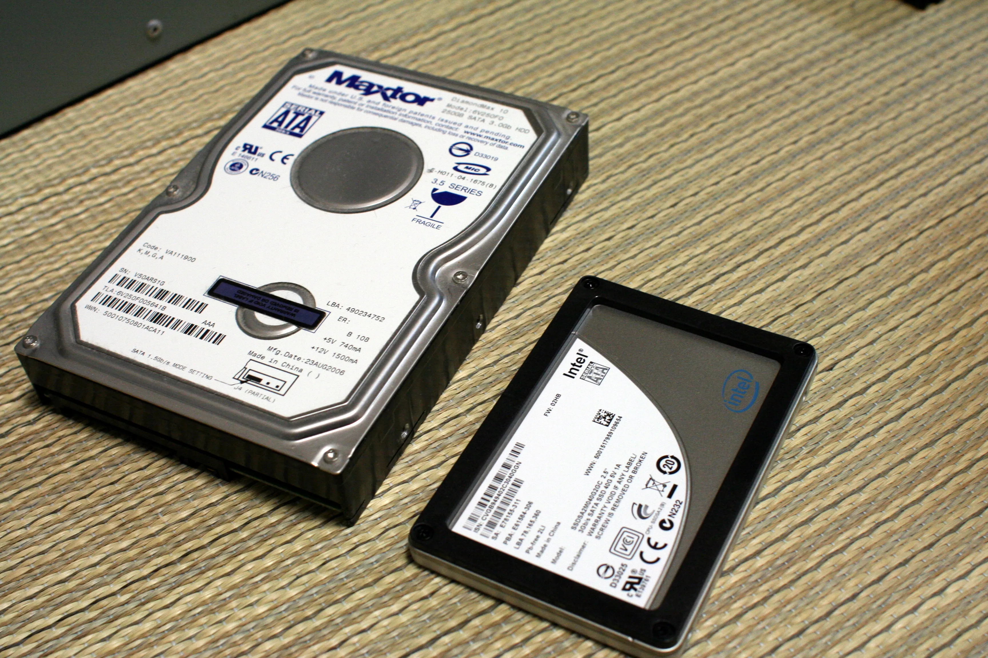 HDD and SDD HDD and SDD
