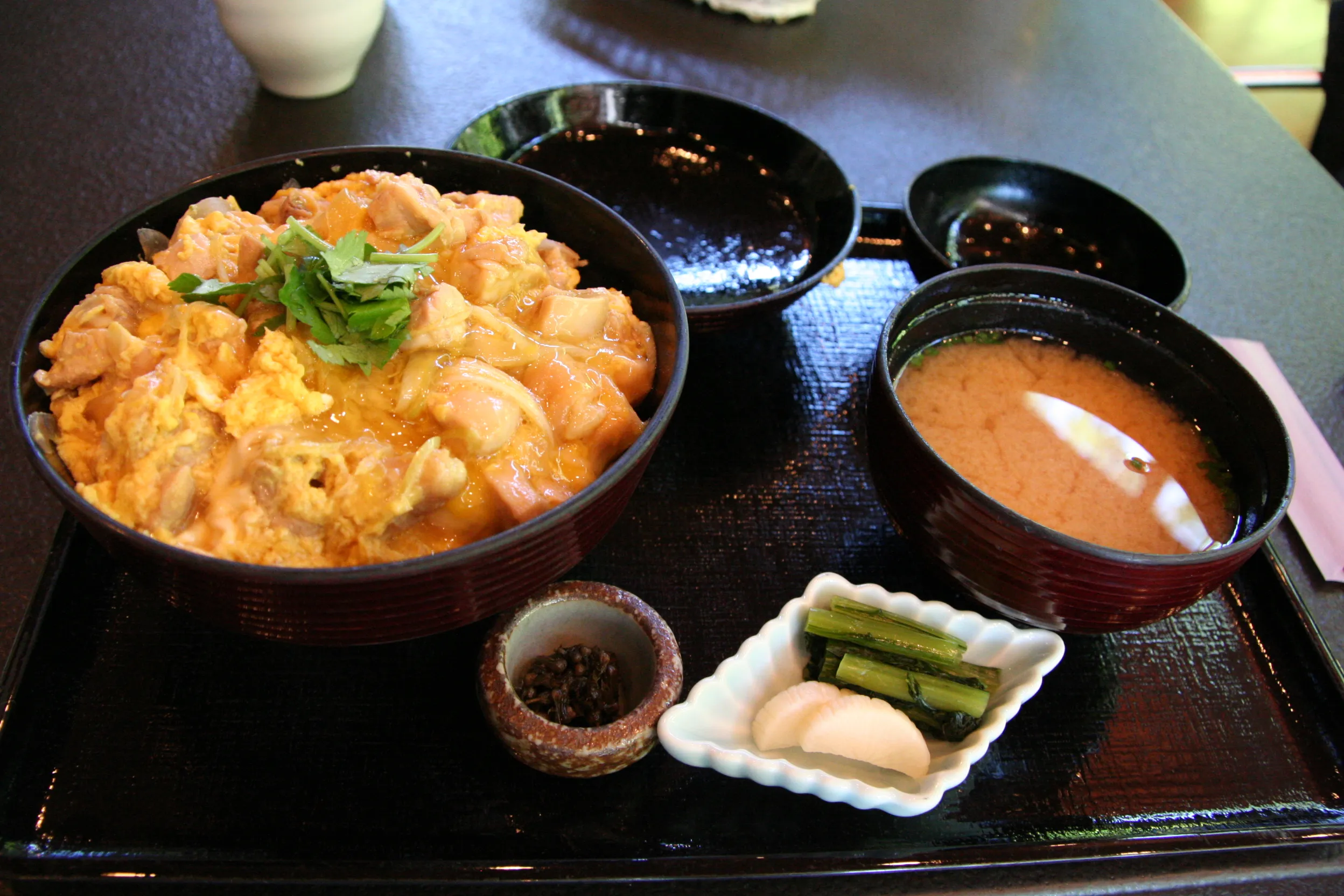 親子丼@村民食堂