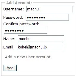 AccountManagerPlugin (Trac) AccountManagerPlugin (Trac)